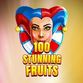 100 Stunning Fruits slot logo by SYNOT Games at Festival Play Casino