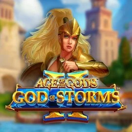 Age Of The Gods: God Of Storms 2 slot visual from Playtech available on festivalsplaycasino.com