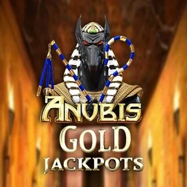 Anubis Gold Jackpots logo by Inspired Gaming at Festival Play Casino