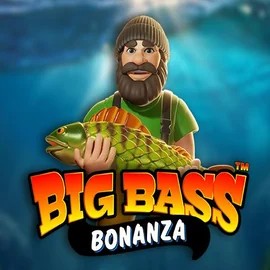 Slots logo of Big Bass Bonanza from Pragmatic Play at Festival Play Casino