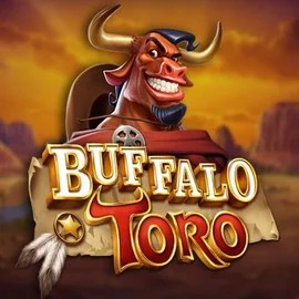 Buffalo Toro slot logo by ELK Studios at Festival Play Casino