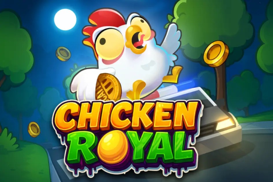 Chicken Royal slot visual from InOut available on festivalsplaycasino.com