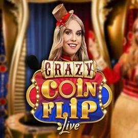 Crazy Coin Flip by Evolution, showcased at festivalsplaycasino.com – game logo