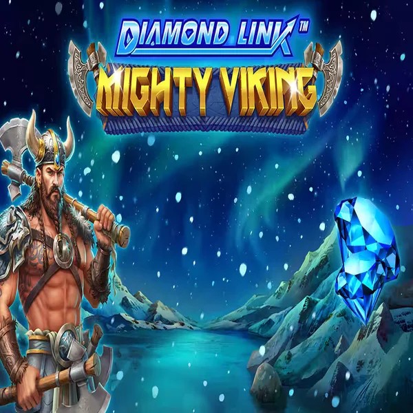 Diamond Link Mighty Viking slot icon by Greentube, available at Festival Play Casino