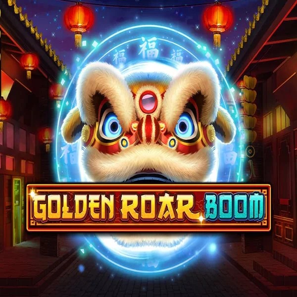 Golden Roar BOOM logo by Greentube at Festival Play Casino