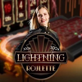 Lightning Roulette logo by Evolution Festival Play Casino