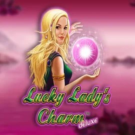 Lucky Ladys Charm Deluxe slot logo by Greentube at Festival Play Casino