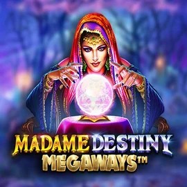 Madame Destiny Megaways by Pragmatic Play, showcased at festivalsplaycasino.com – game logo