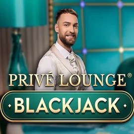 Privé Lounge Blackjack online game logo by Pragmatic Play on festivalsplaycasino.com