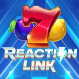 Reaction Link slot logo by Playtech at Festival Play Casino