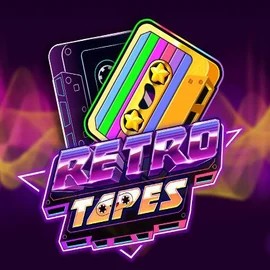 Logo of Retro Tapes from Push Gaming at Festival Play Casino