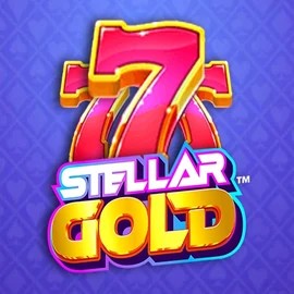 Stellar Gold logo by Snowborn Games at Festival Play Casino