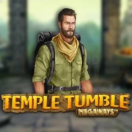 Temple Tumble Megaways logo by Relax Gaming at Festival Play CasinoTemple Tumble Megaways