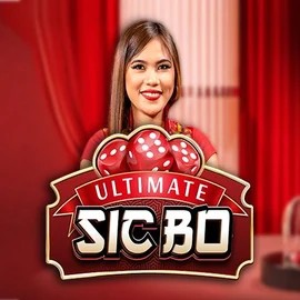 Ultimate Sic Bo slot logo by Ezugi at Festival Play Casino