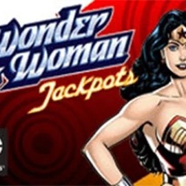 Wonder Woman Jackpots online game logo by Amaya on festivalsplaycasino.com
