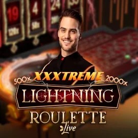 XXXtreme Lightning Roulette logo by Evolution at Festival Play Casino
